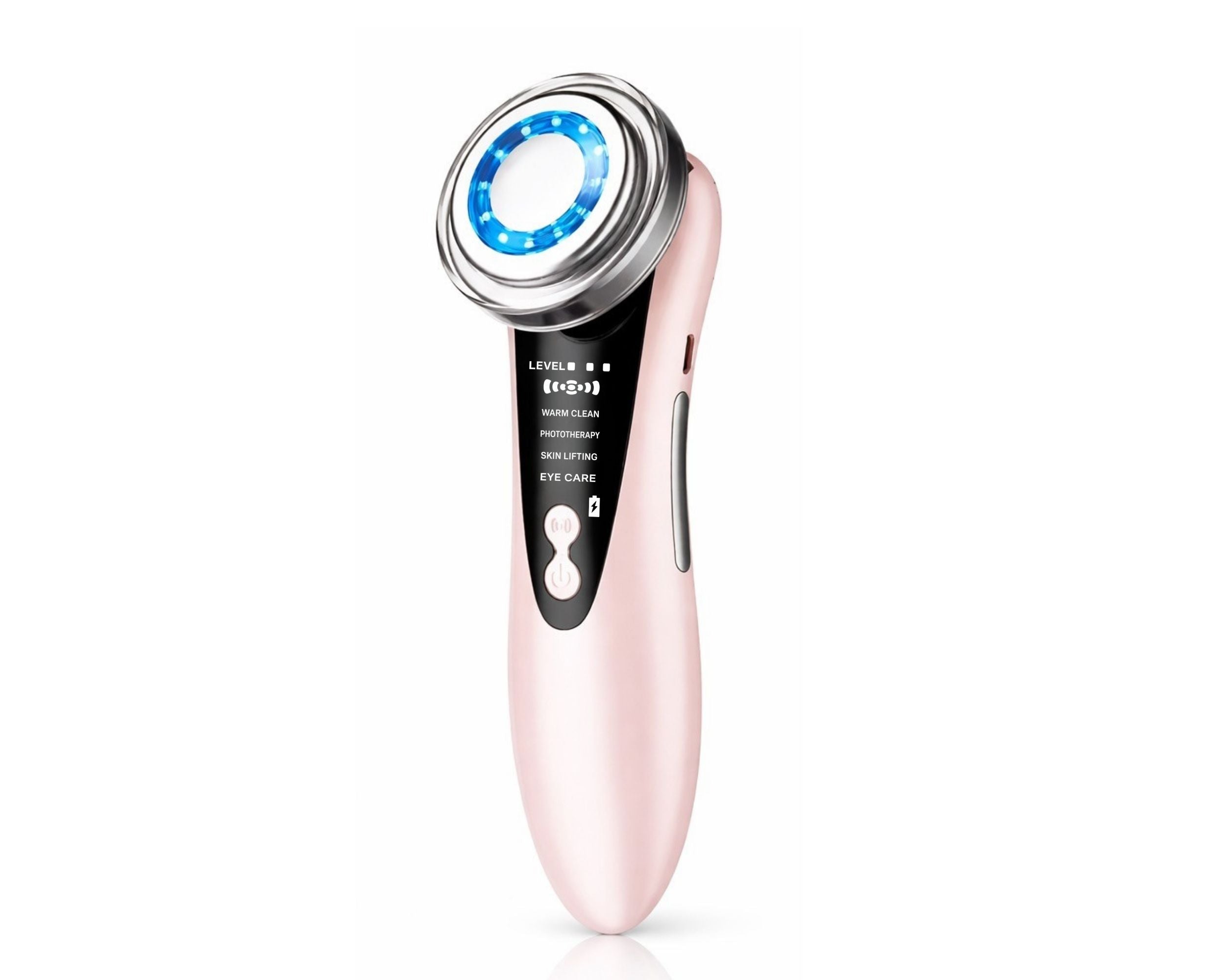 Masajeador Facial 4 en 1 con Luz Led | Lifting, Arrugas y Ojeras