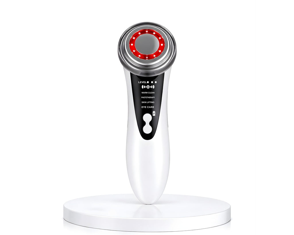 Masajeador Facial 4 en 1 con Luz Led | Lifting, Arrugas y Ojeras